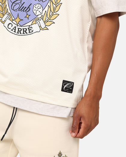 Carre Dice Club Mesh Singlet Off White