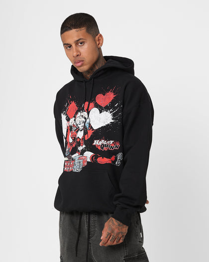 Goat Crew X DC Batman Mad Love Hoodie Black