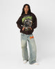 Goat Crew X Transformers Maximals Vintage Hoodie Brown Wash