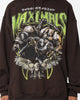 Goat Crew X Transformers Maximals Vintage Hoodie Brown Wash