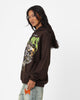 Goat Crew X Transformers Maximals Vintage Hoodie Brown Wash