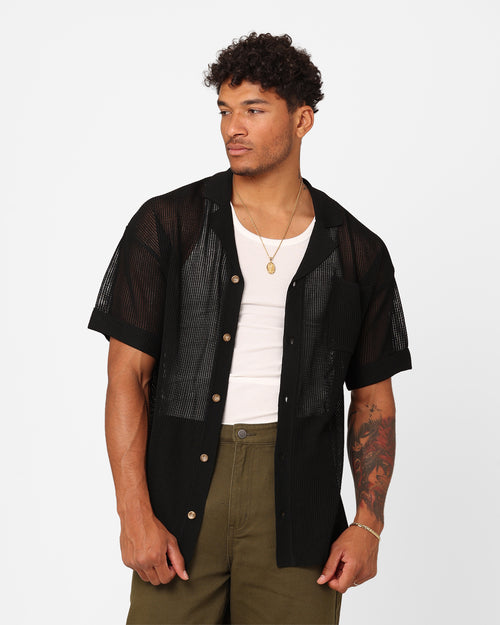 XXIII Ryda Button Up Shirt Black