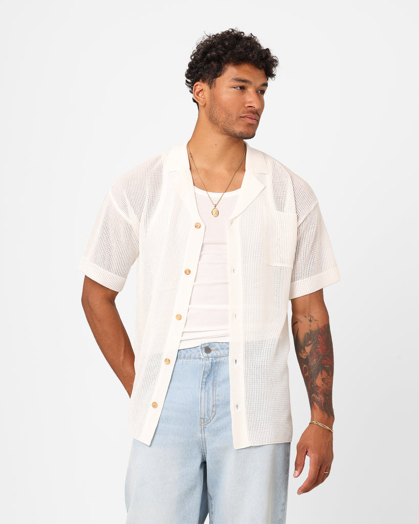 XXIII Ryda Button Up Shirt White | Culture Kings