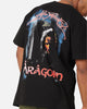 American Thrift X The Lord Of The Ring Aragorn Heavy T-Shirt Black