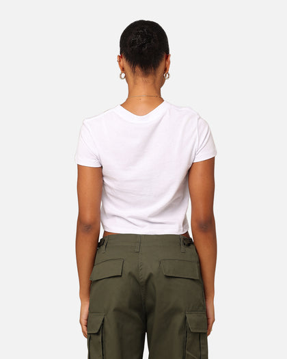 Stussy Women's Crew Slim T-Shirt White