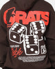 Rats Get Fat Own Luck Hoodie Brown