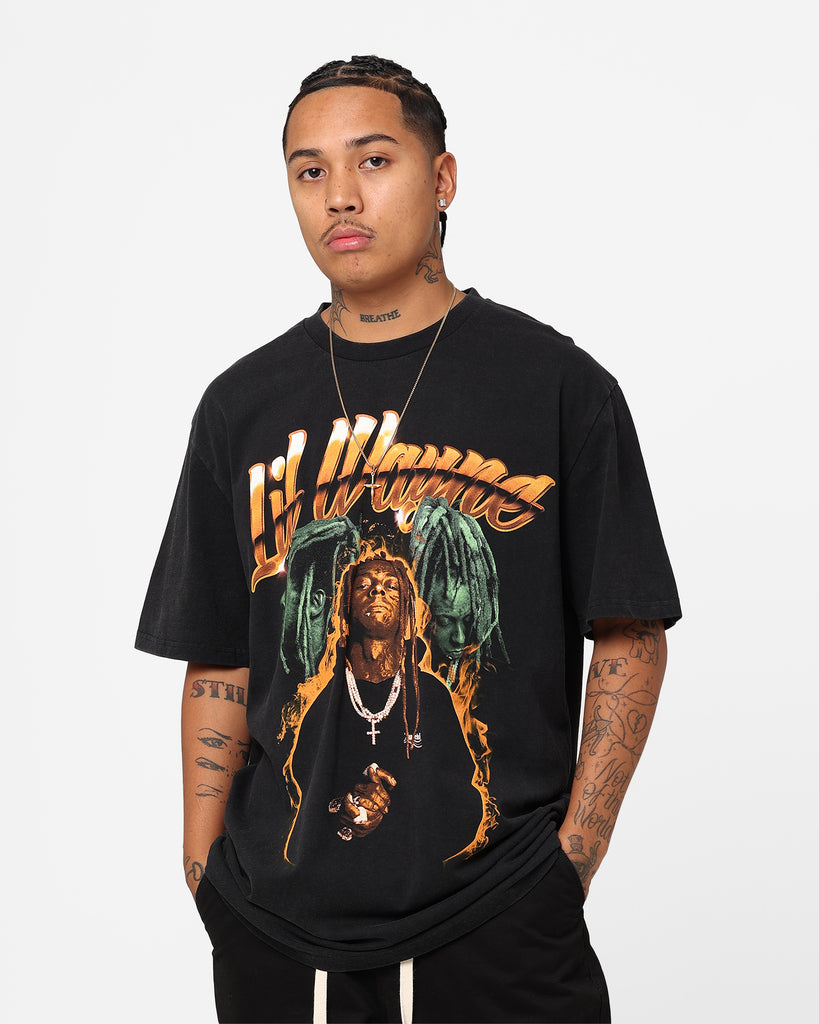 Lil Wayne 500 Degreez T-Shirt Washed Black | Culture Kings