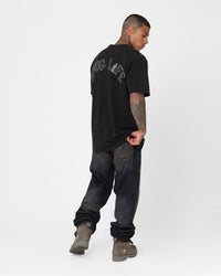 Tupac Thug Life T-Shirt Washed Black