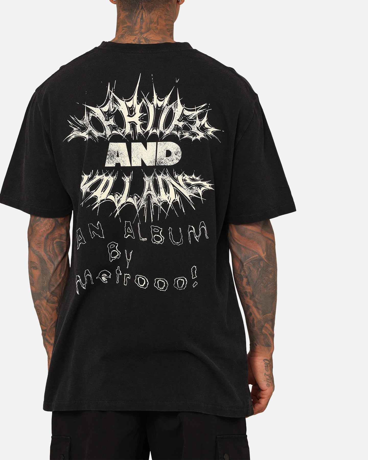 Metro Boomin Heroes And Villains Vintage T-Shirt Washed