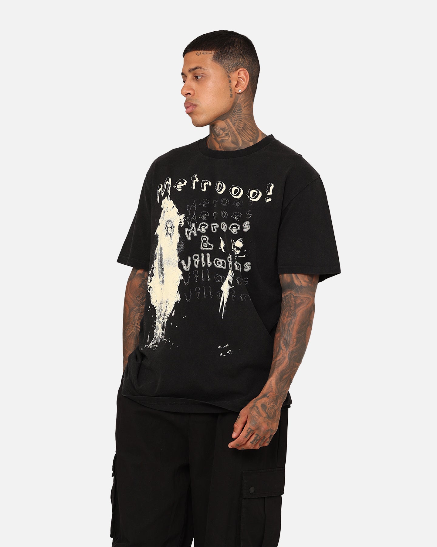 Metro Boomin Heroes And Villains Vintage T-Shirt Washed