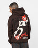 Goat Crew Born Evil Hoodie Brown