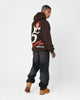 Goat Crew Born Evil Hoodie Brown