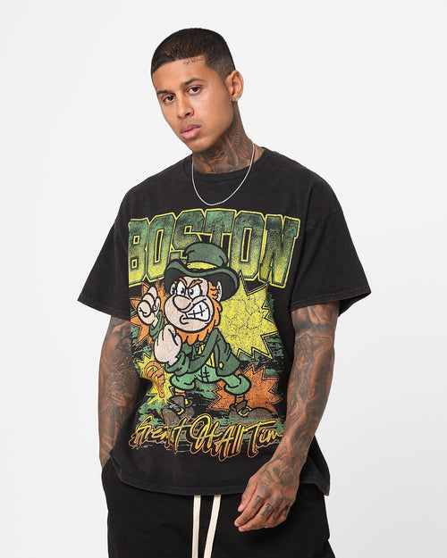 Goat Crew Boston Luck Vintage T-Shirt Black Wash