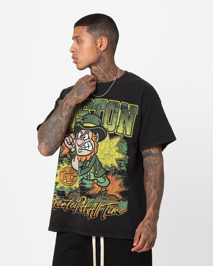 Goat Crew Boston Luck Vintage T-Shirt Black Wash