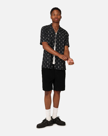 Ksubi Allstar Resort Short Sleeve Shirt Black