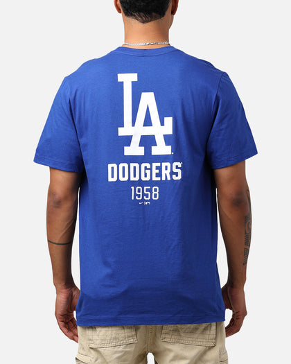 Nike Los Angeles Dodgers Large Logo Back T-Shirt Rush Blue