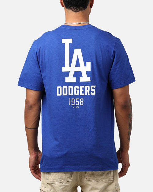 Nike Los Angeles Dodgers Large Logo Back T-Shirt Rush Blue