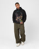 American Thrift X Jurassic Park 30th Anniversary Hoodie Black Wash