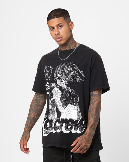 Goat Crew G.Crew Girl Vintage T-Shirt Black Wash