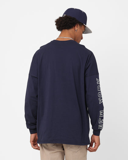 Majestic Athletic New York Yankees Checker Badge Long Sleeve T-Shirt True Navy