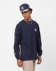 Majestic Athletic New York Yankees Checker Badge Long Sleeve T-Shirt True Navy