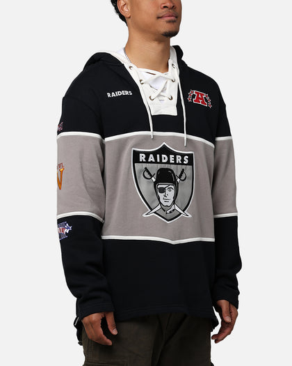 47 Brand Las Vegas Raiders Super Bowl Gridiron Lacer Hoodie Jet Black
