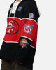 47 Brand San Francisco 49ers Super Bowl Gridiron Lacer Hoodie Jet Black