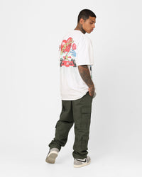 73Studio X Garfield Race Heavyweight T-Shirt White