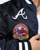 New Era X Alpha Series X MLB Atlanta Braves MA-1 Bomber Jacket Black