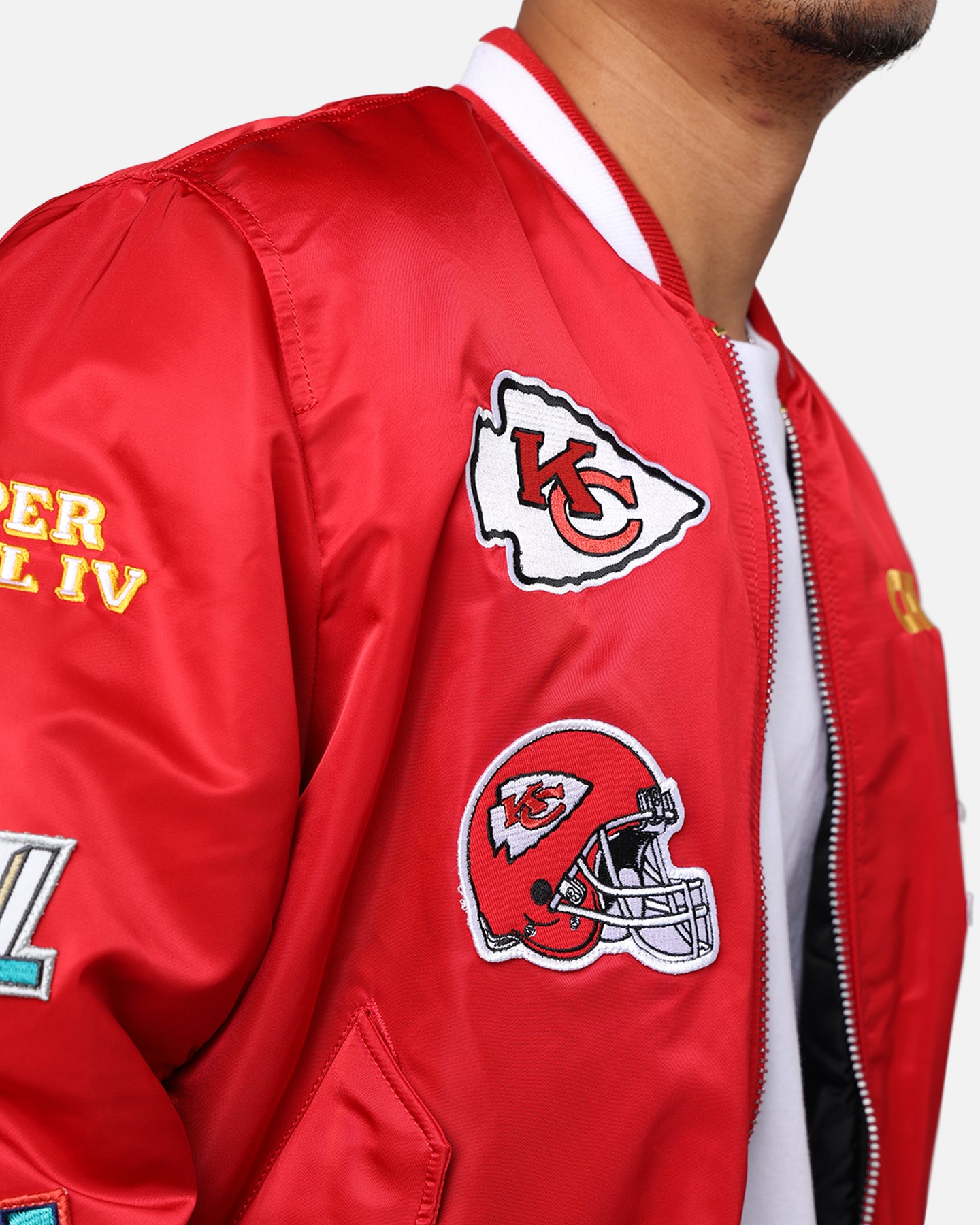 New Era X Alpha Series X NFL Kansas City Chiefs MA-1 Bomber Jacket