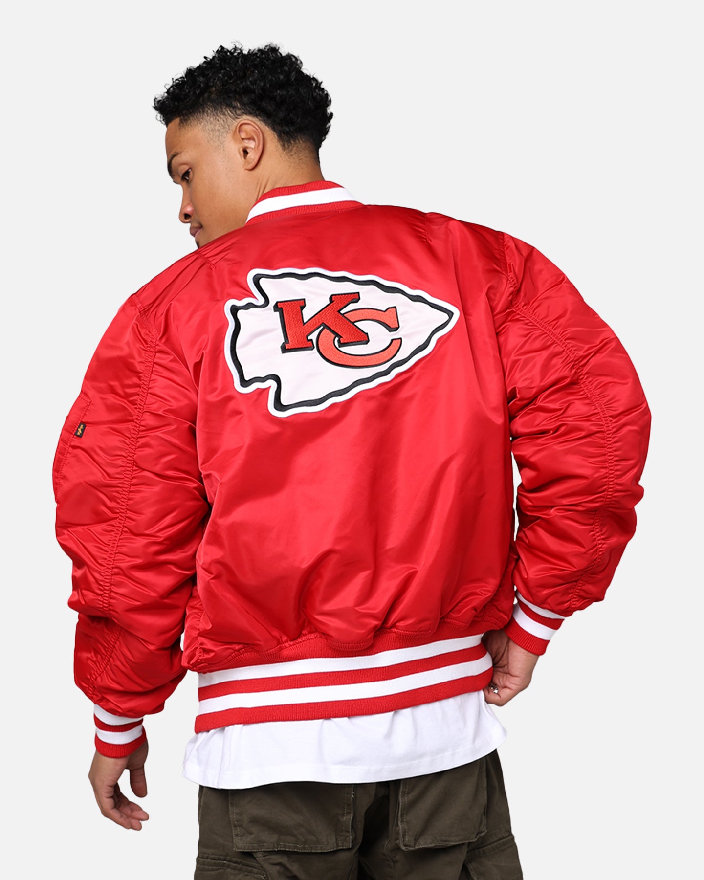 NFL Kansas City Chiefs ジャケット　アメフト　アウター プロスタンダード NFL公式 メンズ アウター ジャケット スタジャン