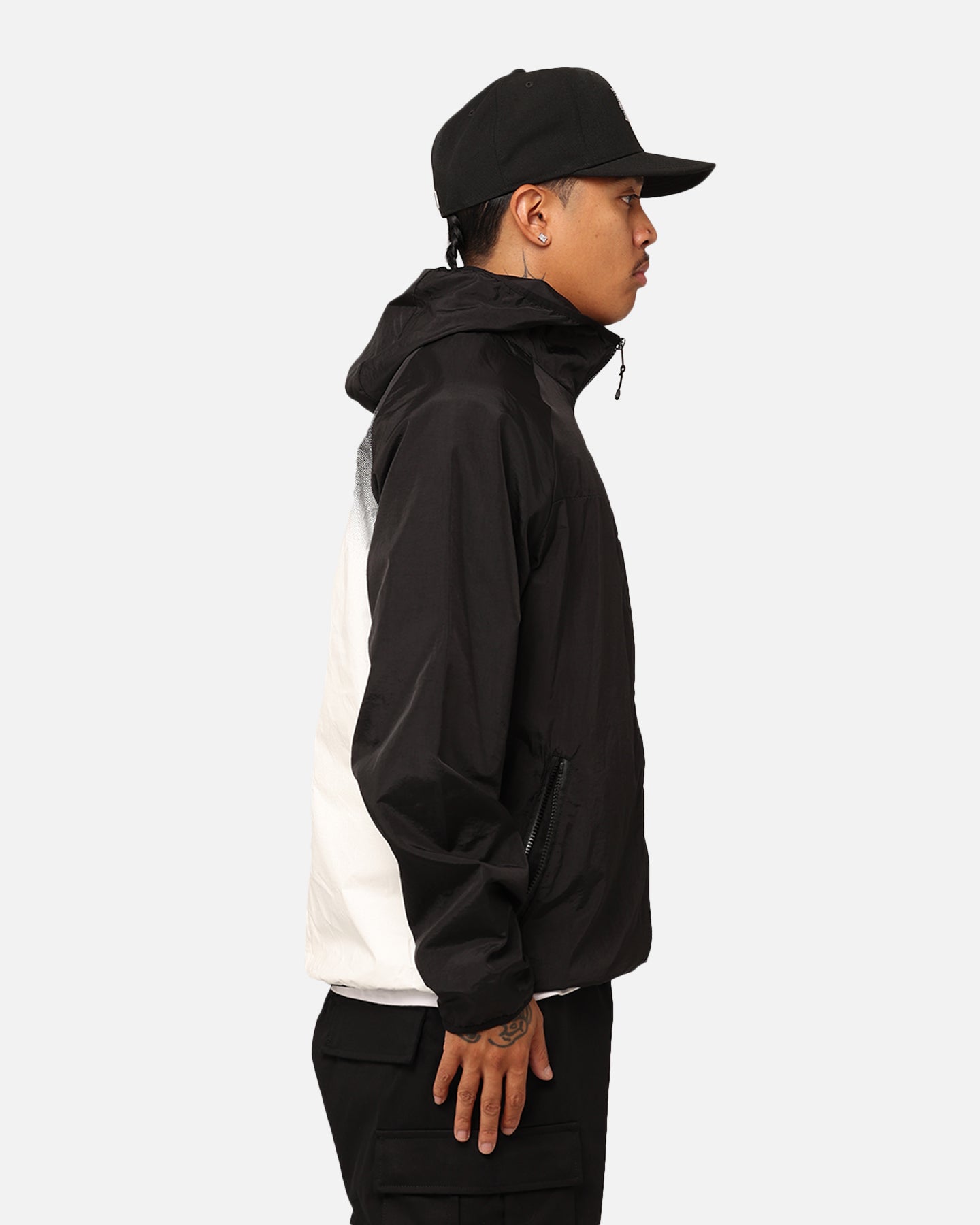 Stussy 8 Ball Fade Spray Jacket Black | Culture Kings
