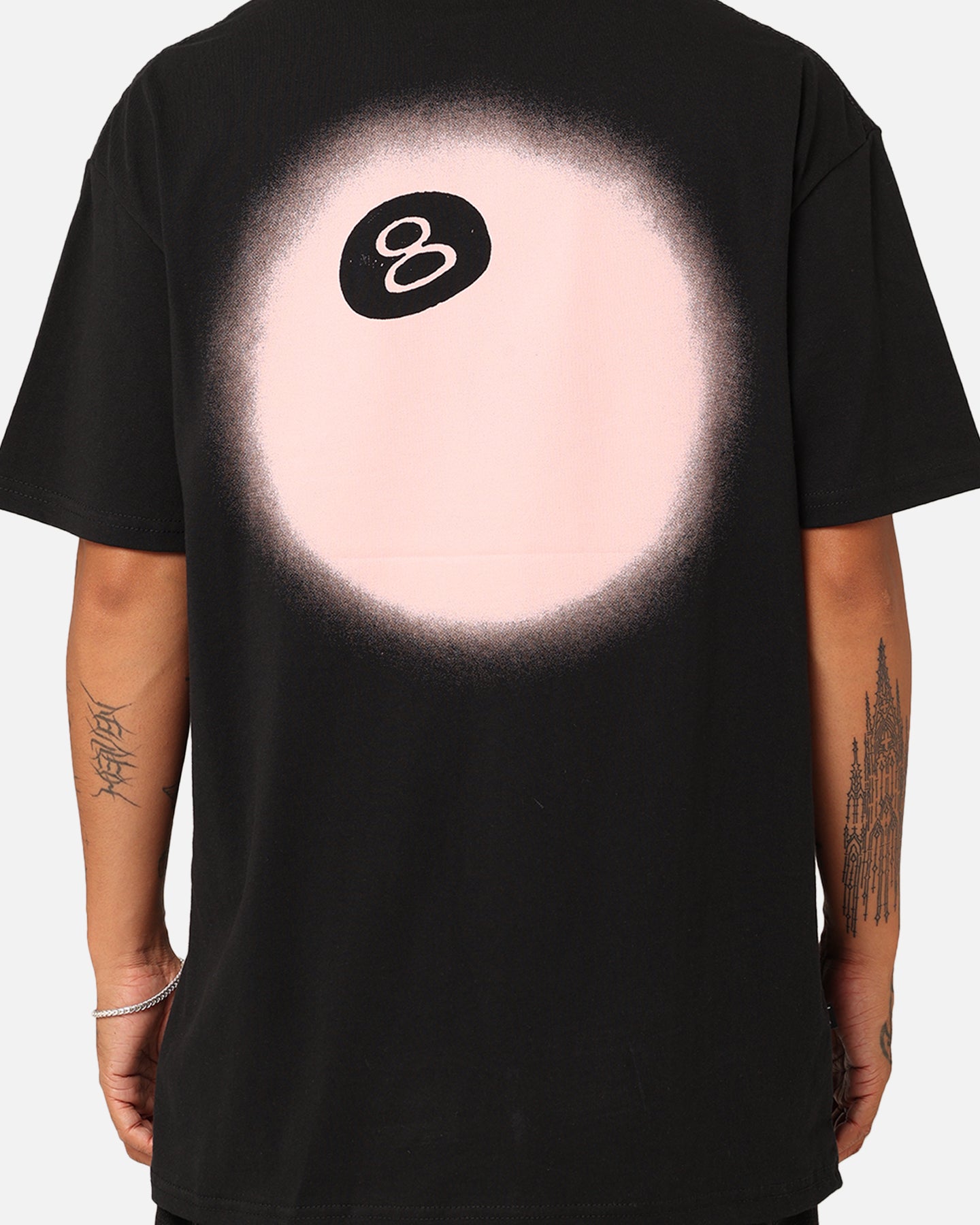 Stussy 8 Ball Fade T-Shirt Black | Culture Kings
