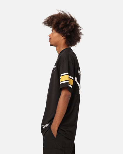 Stussy American Football Mesh T-Shirt Black