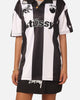 Stussy Football Polo Shirt Black/White