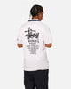 Stussy Football Polo Shirt White