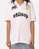 Stussy Football Polo Shirt White