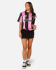Stussy Football T-Shirt Black/Pink