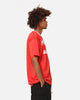 Stussy Football T-Shirt Red/White