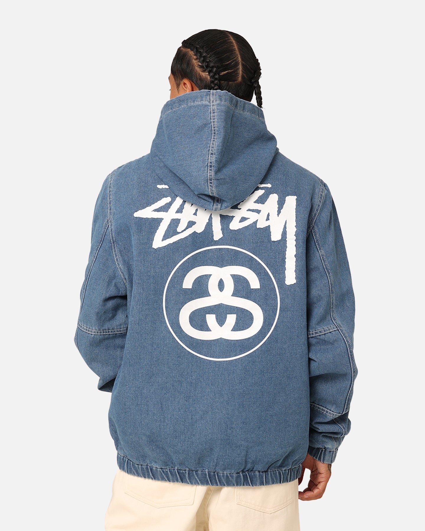 Stussy SS Link Lightweight Denim Jacket Indigo Denim | Culture Kings