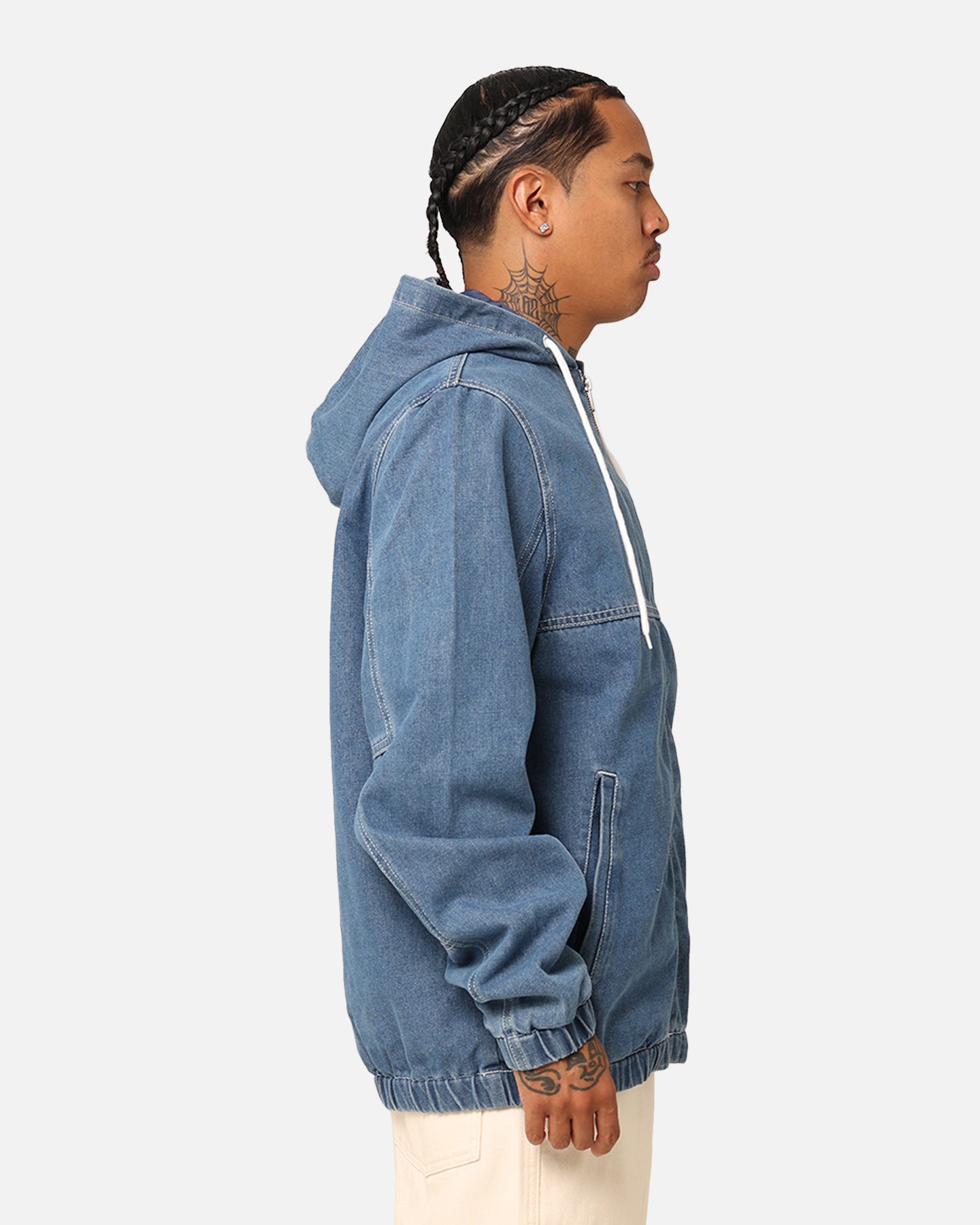 Stussy SS Link Lightweight Denim Jacket Indigo Denim | Culture Kings