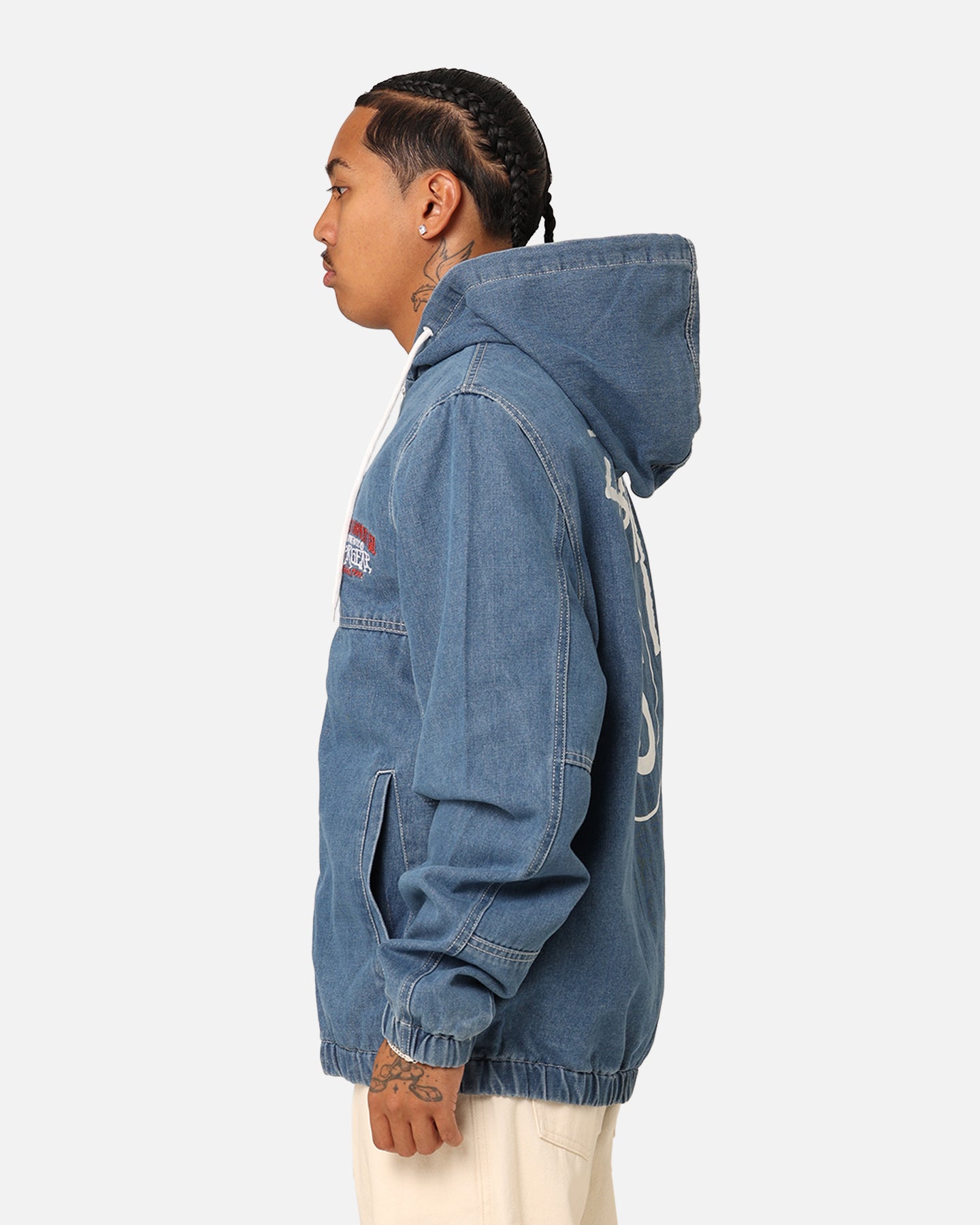 Stussy SS Link Lightweight Denim Jacket Indigo Denim | Culture Kings