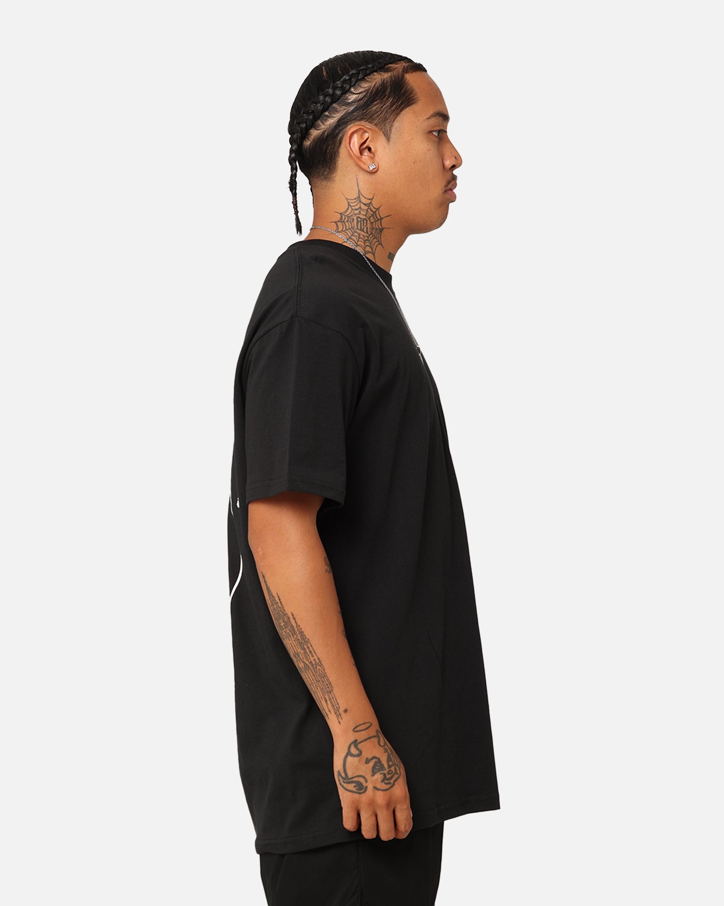 Stussy SS Link T-Shirt Black/White | Culture Kings