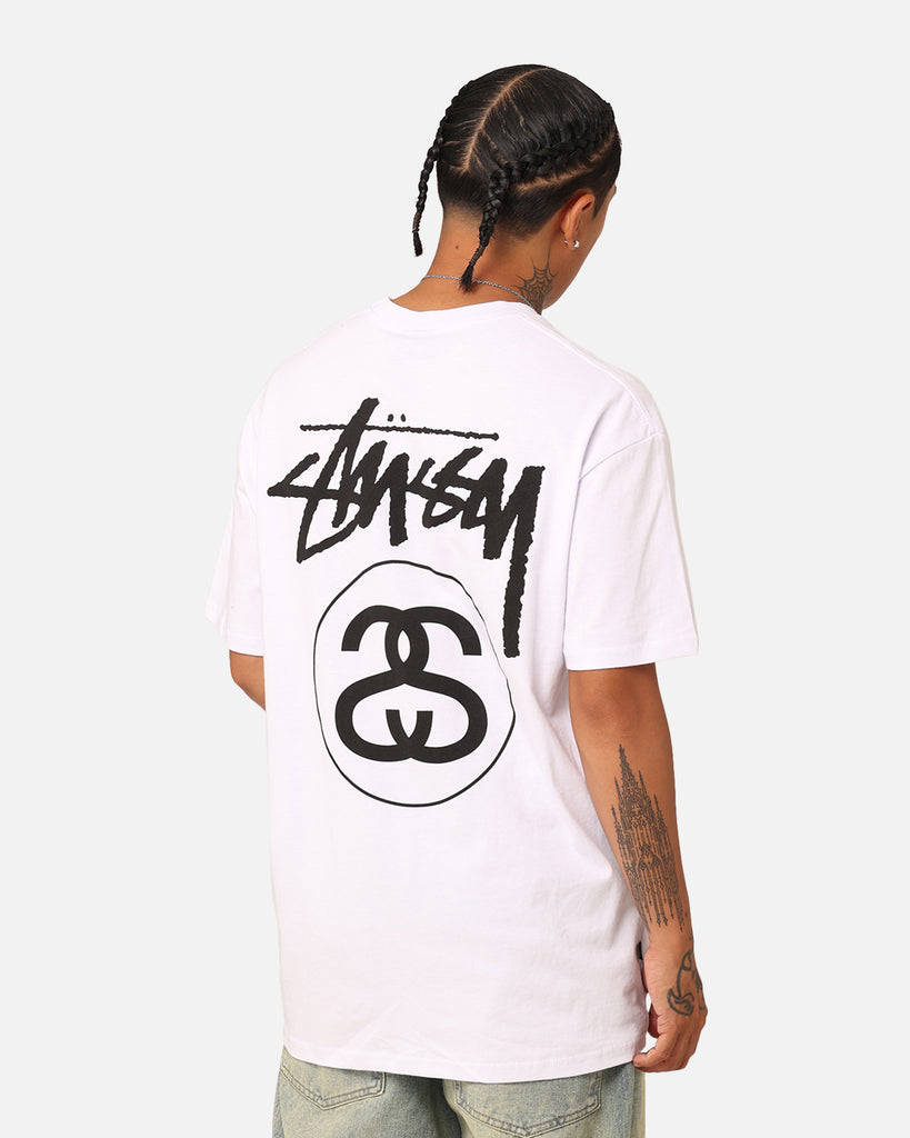 Stussy SS Link T-Shirt White | Culture Kings
