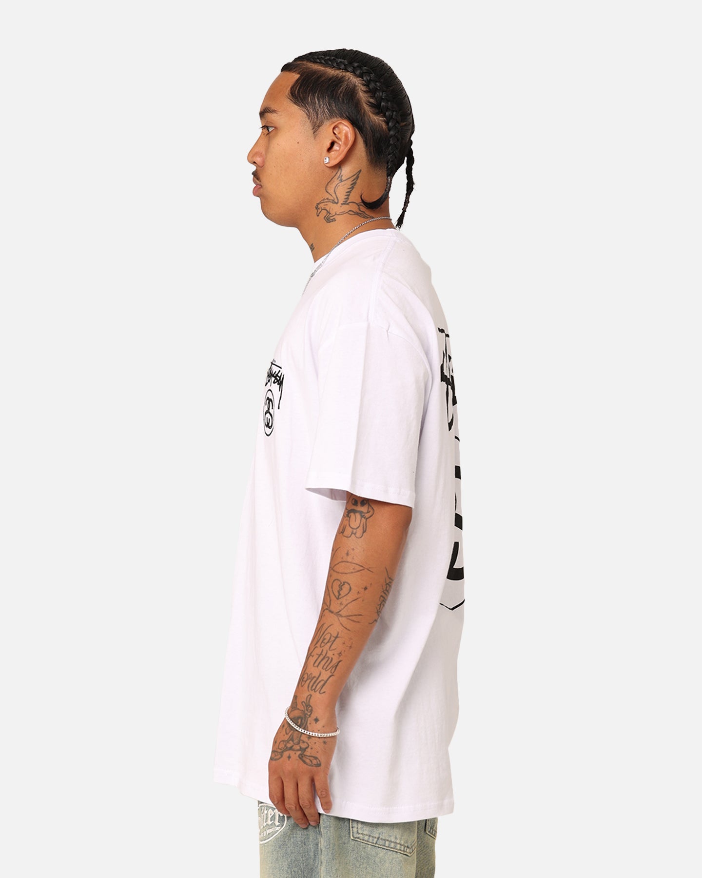 Stussy SS Link T-Shirt White | Culture Kings Stussy SS Link T-Shirt White | Culture Kings