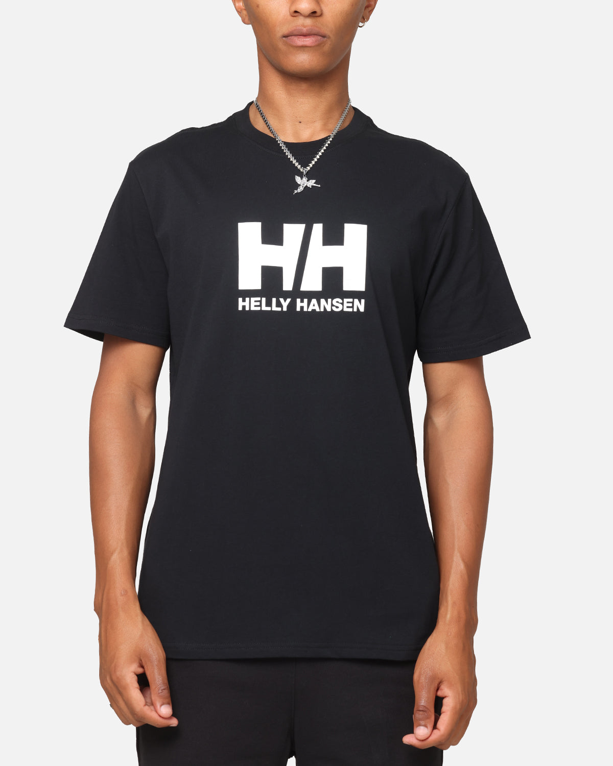 L HH × CHALLENGER / LOGO TEE Helly Hansen HH Logo T-Shirt Black | Culture Kings