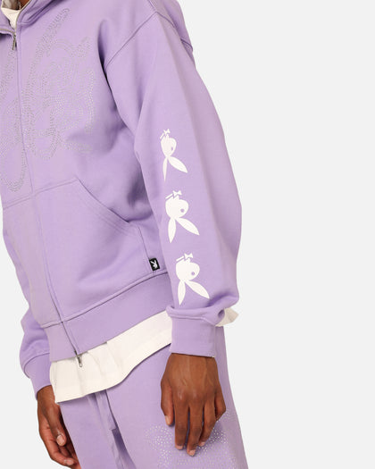Playboy By Culture Kings Shyne Full Zip Hoodie Purple