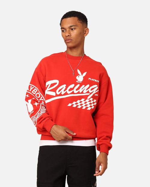 Playboy By Culture Kings Speedy Crewneck Red