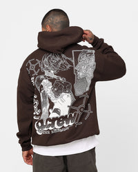 Goat Crew G.Crew Girl Hoodie Brown