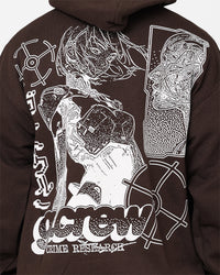 Goat Crew G.Crew Girl Hoodie Brown